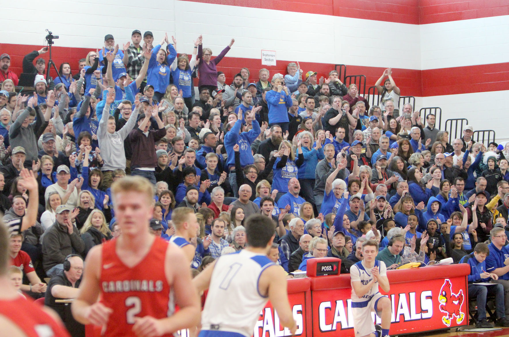 McDonell boys basketball vs Luck at Chi-Hi 3-9-19